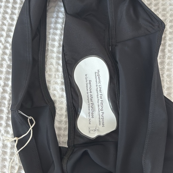 NWT Summersalt Black The High Leg Mid Rise Bikini Bottom Size 12 - Picture 6 of 7